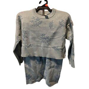 Modern Moments, Gerber 2 piece, sweater/pants set, blue, 2T, NWT